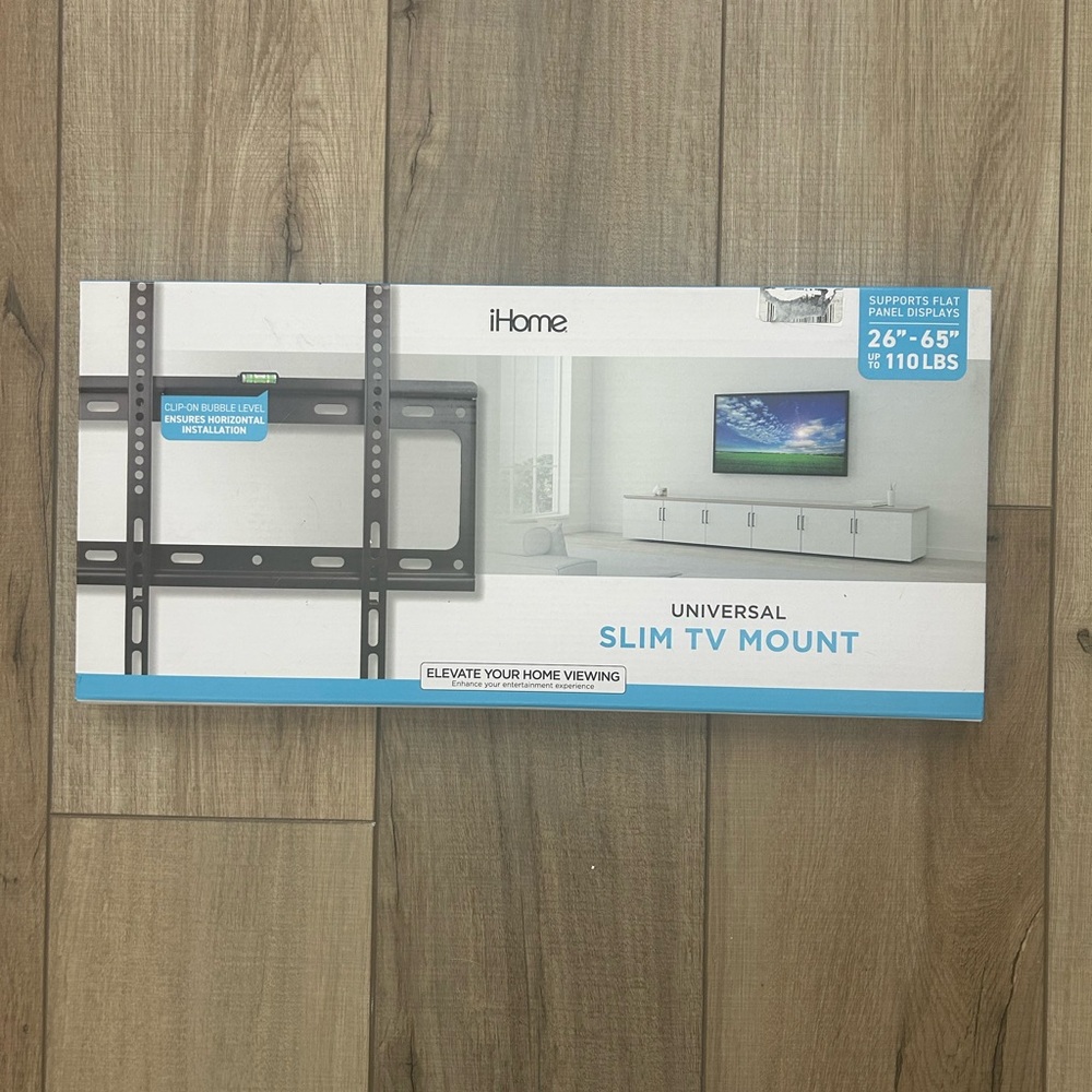 NIB iHome Universal TV Wall Mount